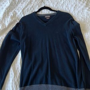 Michael Kors long sleeve sweater blue